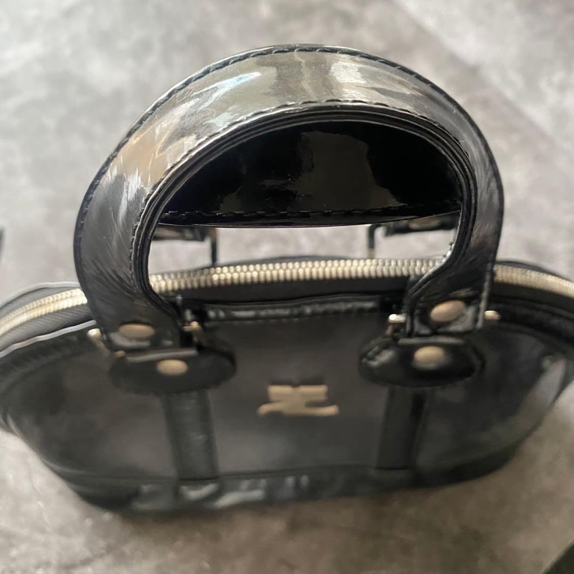 빈티지 꾸레쥬 토트 볼링백 (극희귀) 상품이미지3