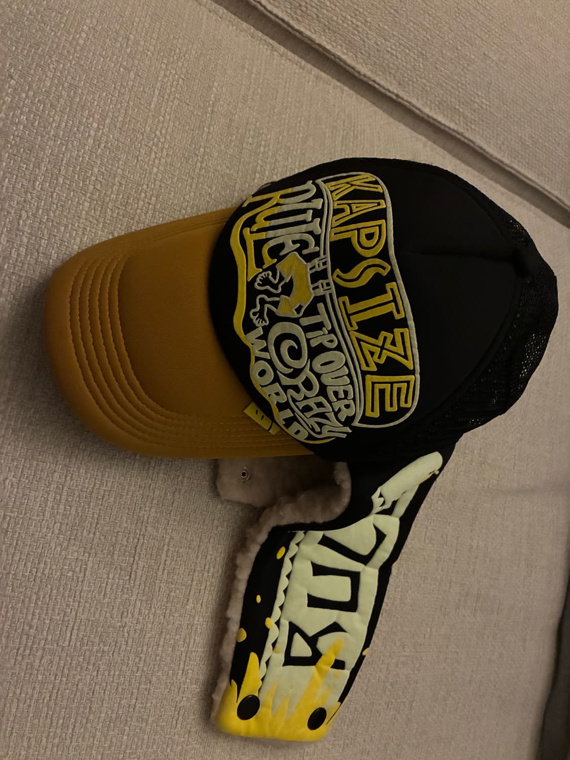 새상품) 캐피탈 볼캡 블랙 상품이미지2