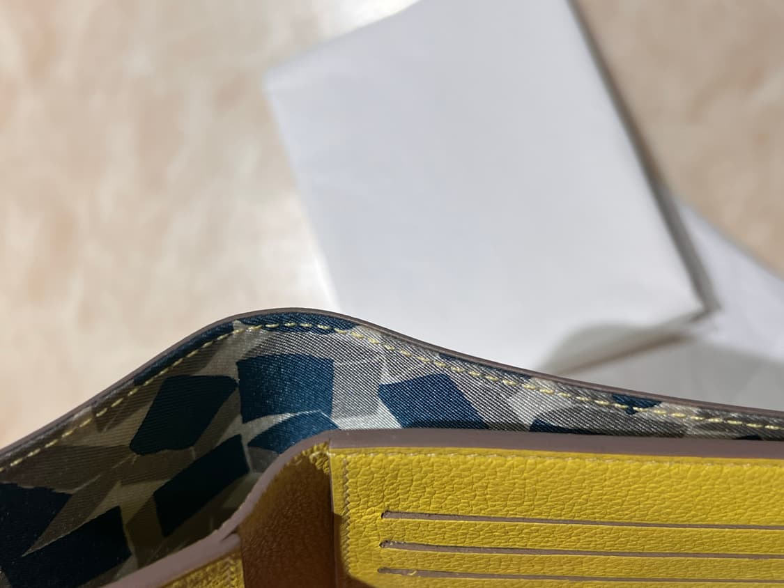 에르메스 반지갑 레몬 상품이미지5