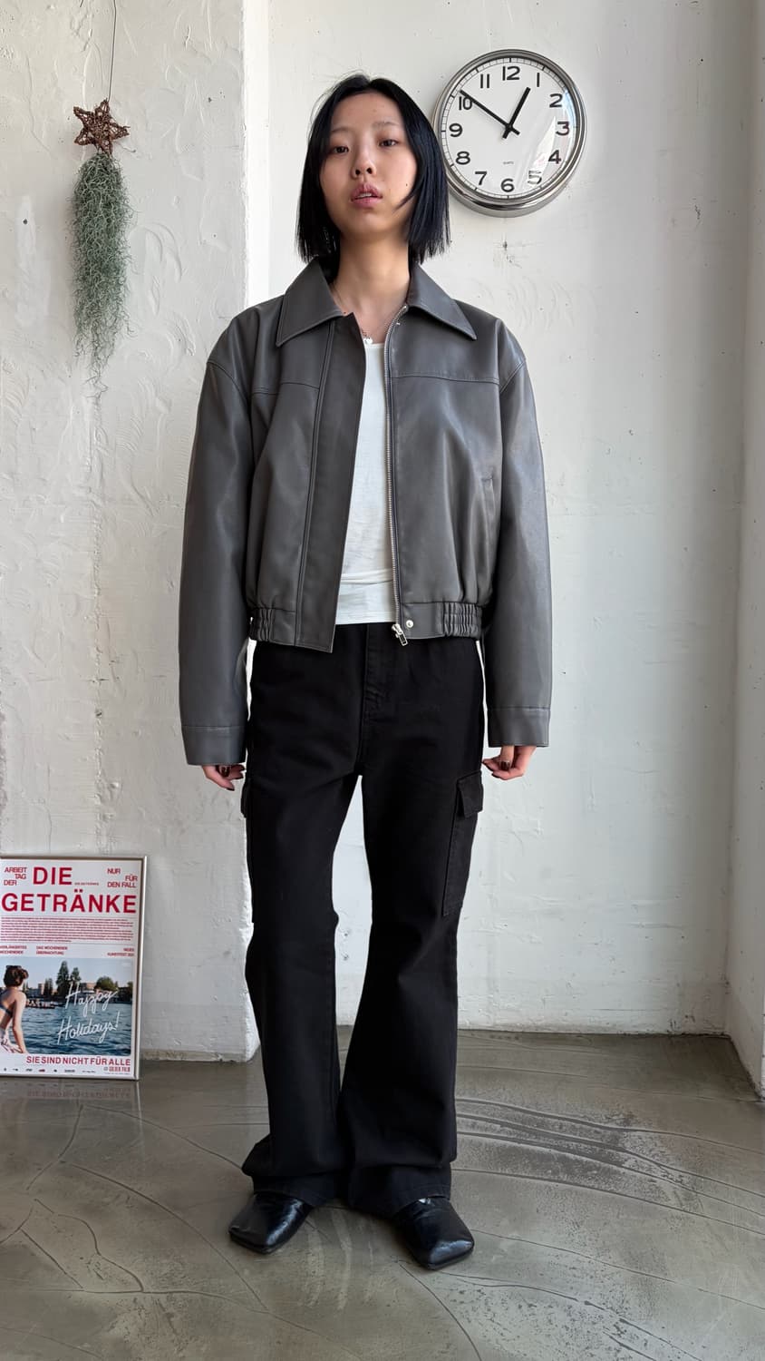 The Frankie Shop vegan leather jacket 상품이미지6