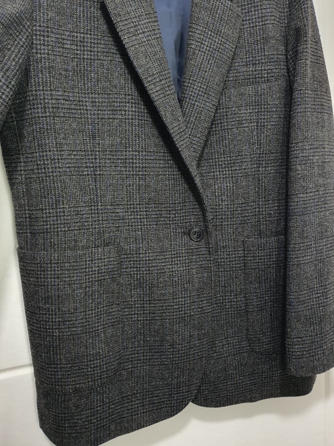 스튜디오톰보이 울혼방 체크 자켓 사이즈 55 상품이미지7