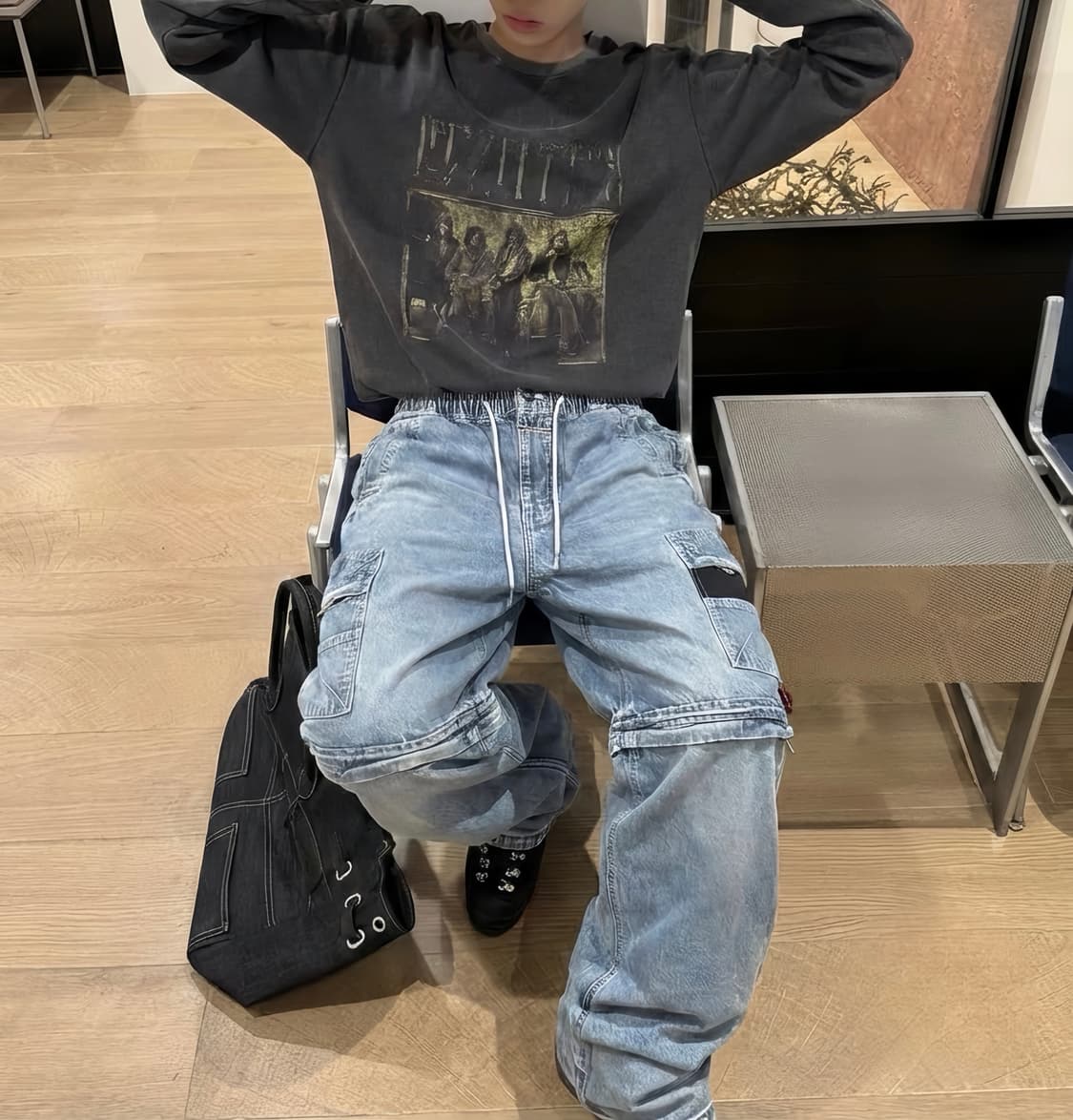 에어워크 투웨이 데님팬츠 상품이미지1