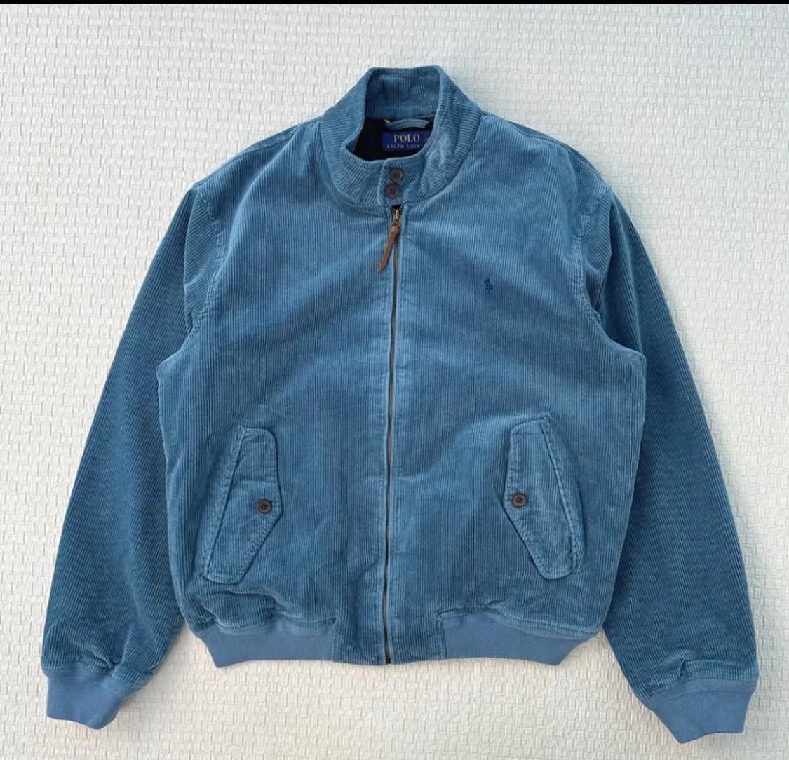 (구매중) 폴로 랄프로렌 바라쿠다 코듀로이 자켓 블루 M~L 구매 상품이미지2