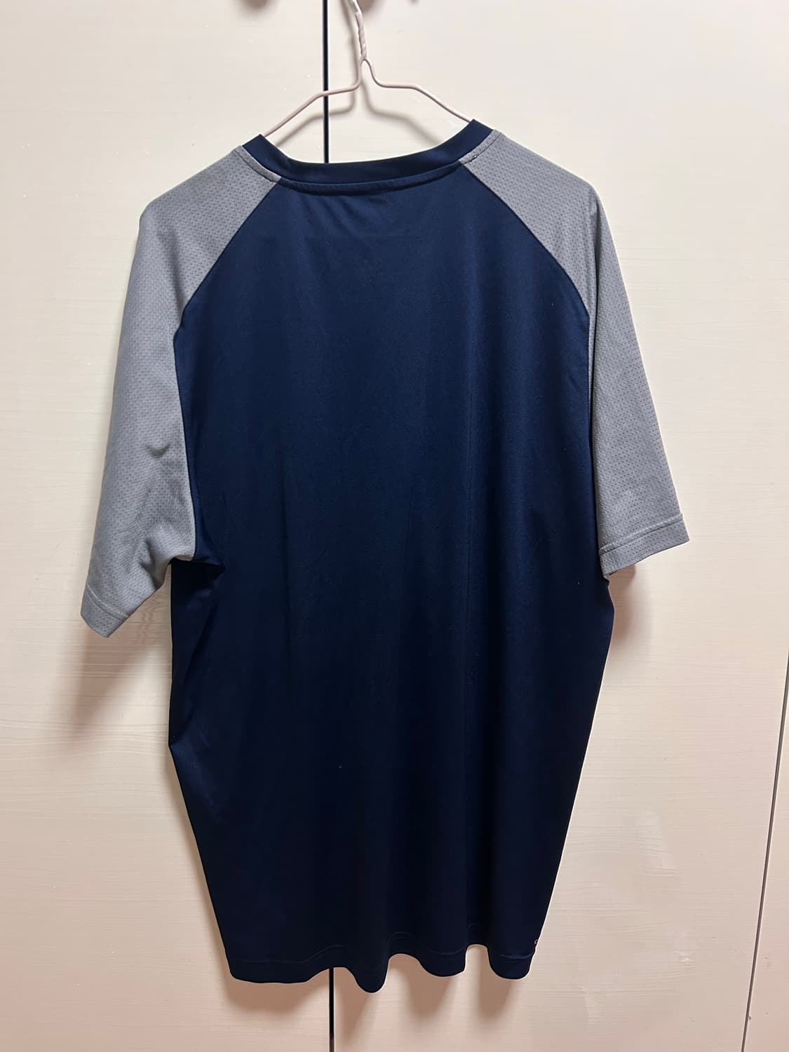 아디다스 네이비/회색 기능성 반팔 티셔츠 XL 상품이미지3