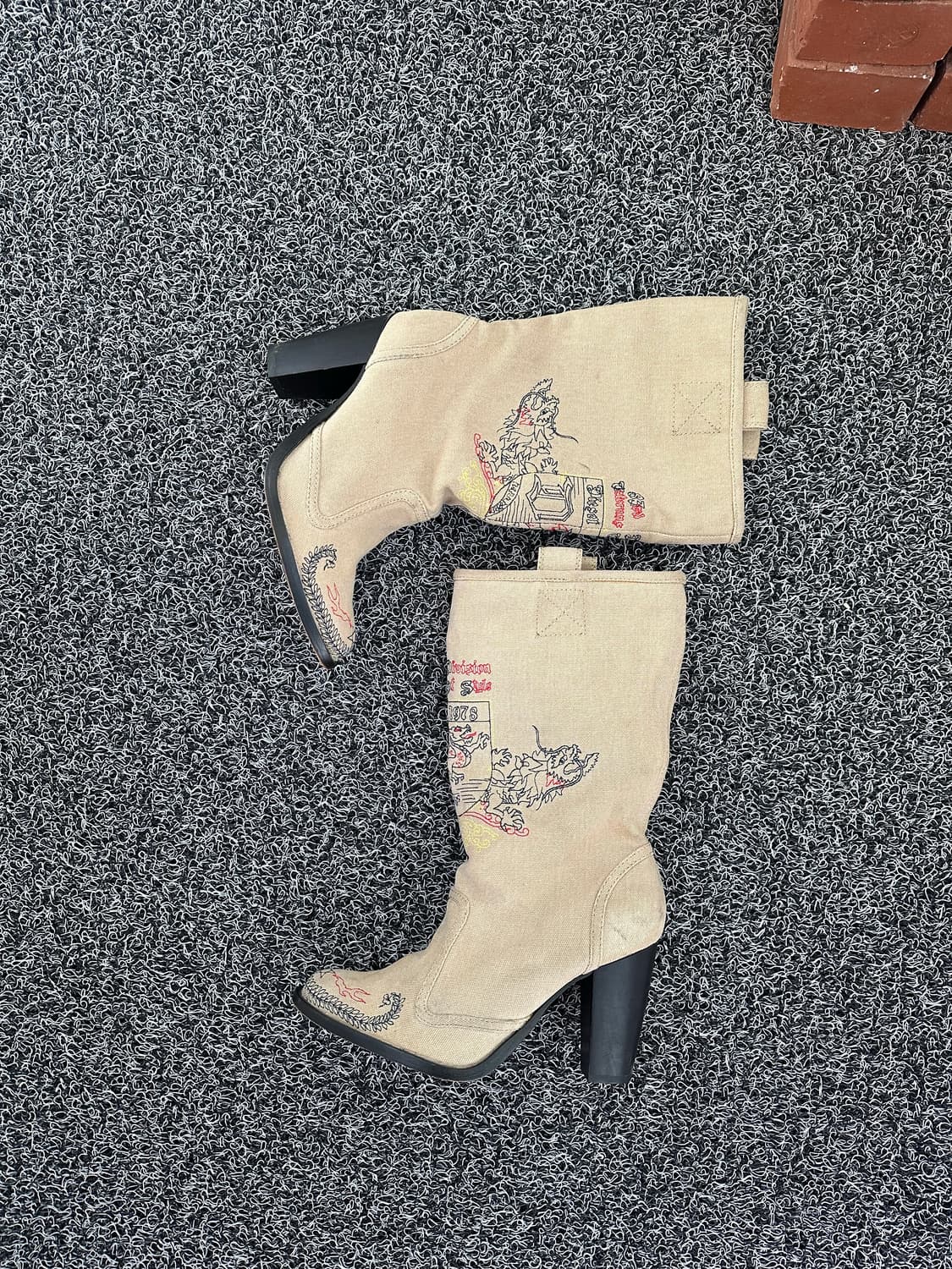 Diesel 디젤 웨스턴 롱부츠 상품이미지3