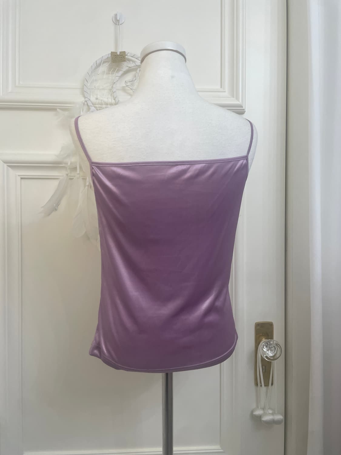 lavender basic cardigan&lace satin sleev 상품이미지10