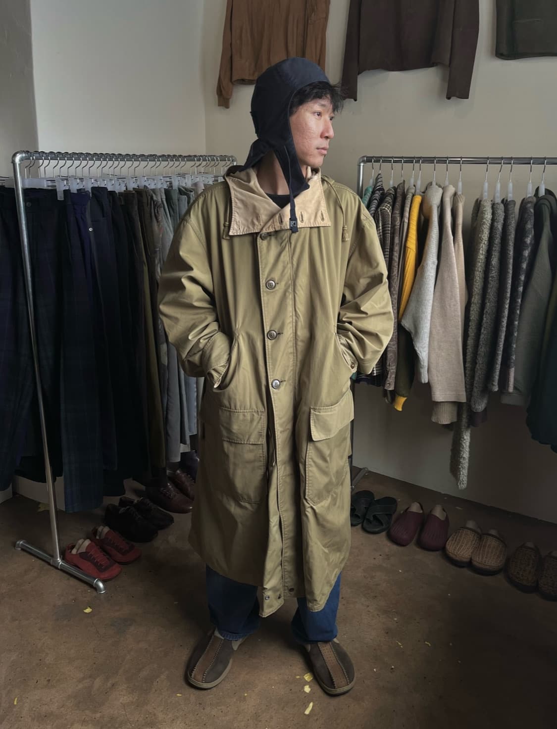 [L-XL]42s US 미군 10사단 마운틴 스노우 파카 상품이미지1