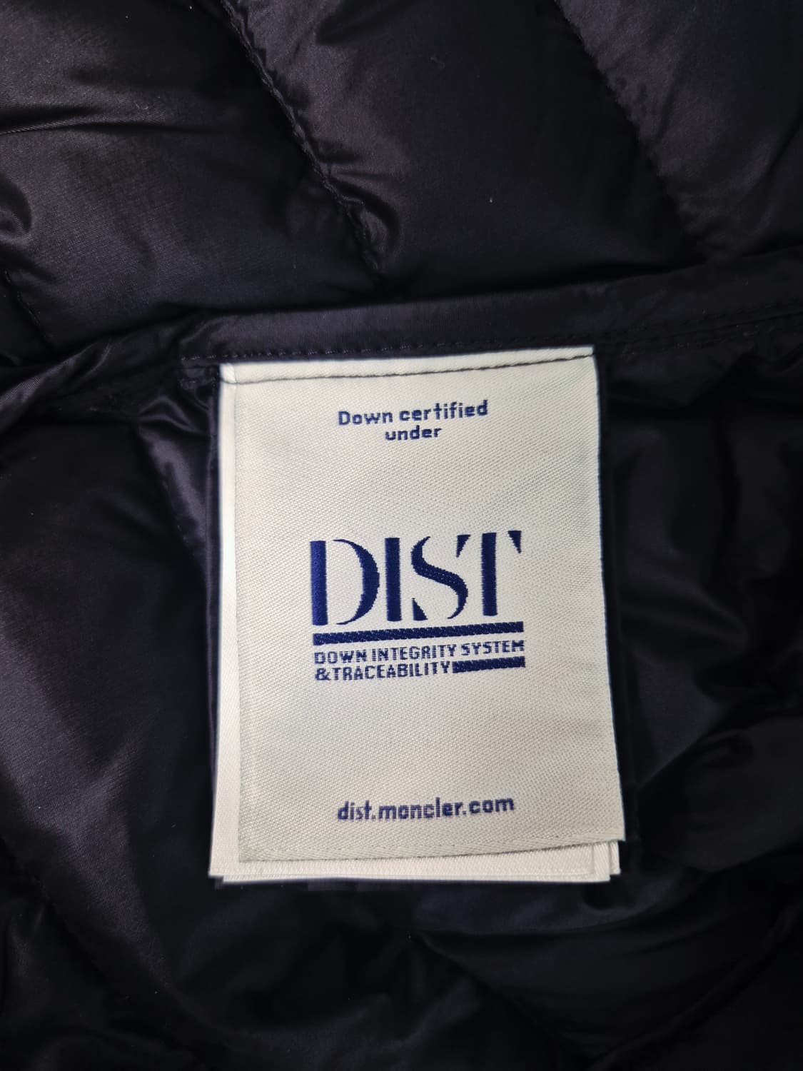 몽클레어 여성 조끼 패딩 네이비 사이즈 42 (최상급) 상품이미지6