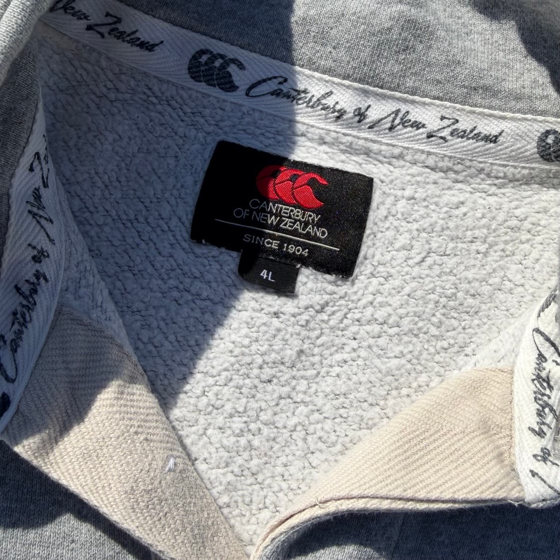 켄터베리 럭비 카라티 긴팔 티셔츠 긴팔티 상품이미지3