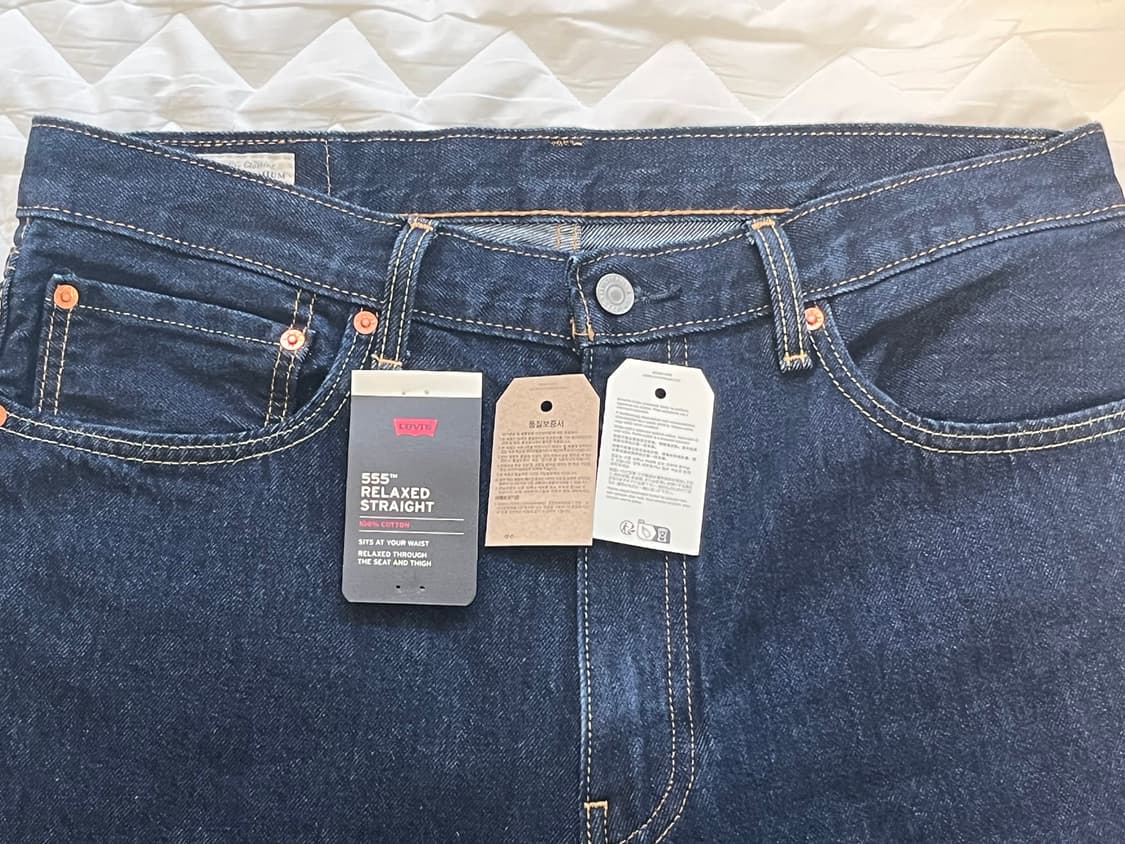 [새상품]리바이스 555 청바지 W34 L30 상품이미지2