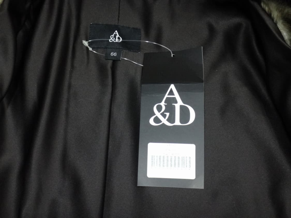 (66) 에이앤디 아뜰리에 표범무늬 인조 밍크 코트 상품이미지6