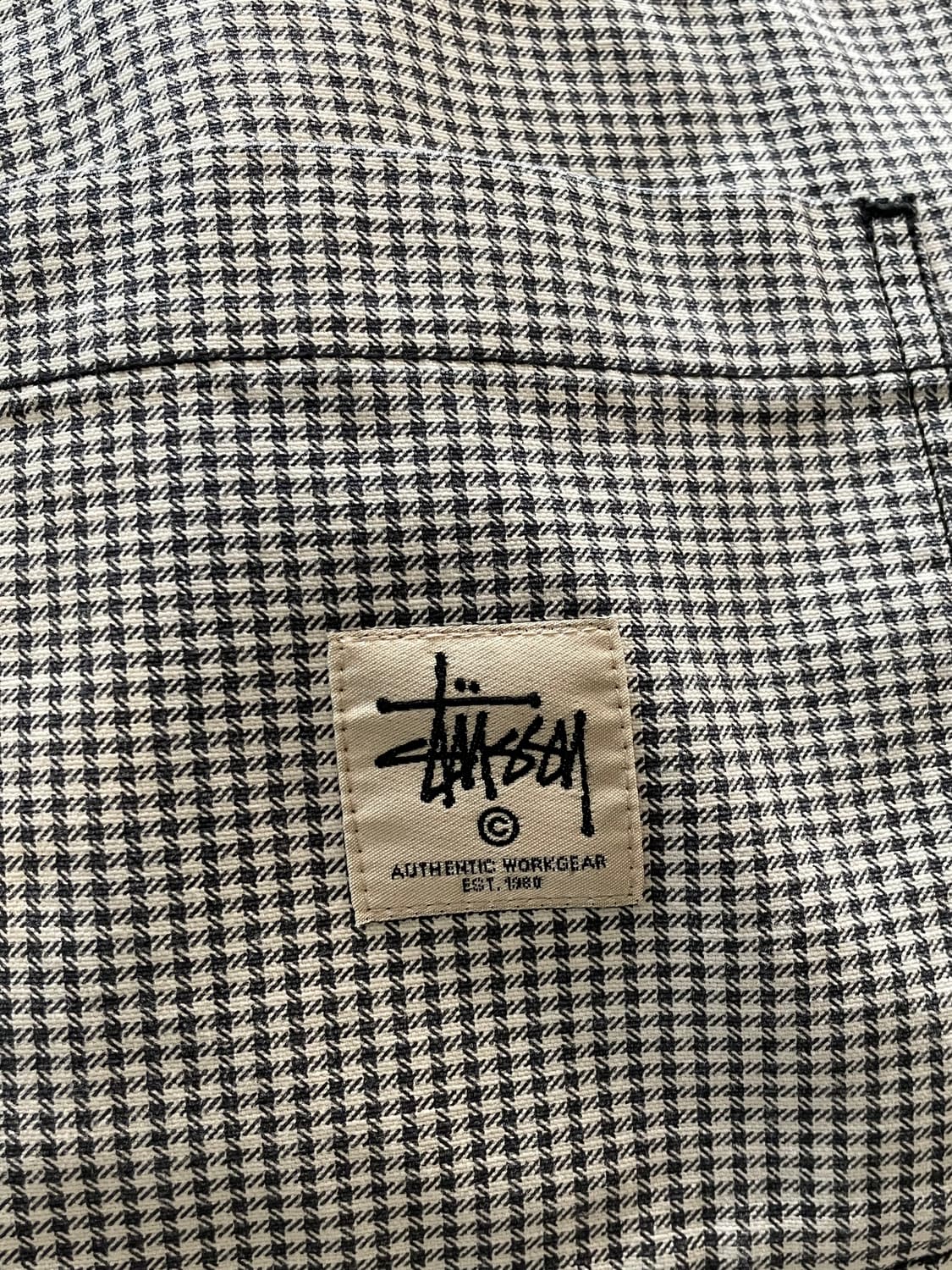 스튜시 셰퍼드 체크 더블니 팬츠바지 상품이미지6