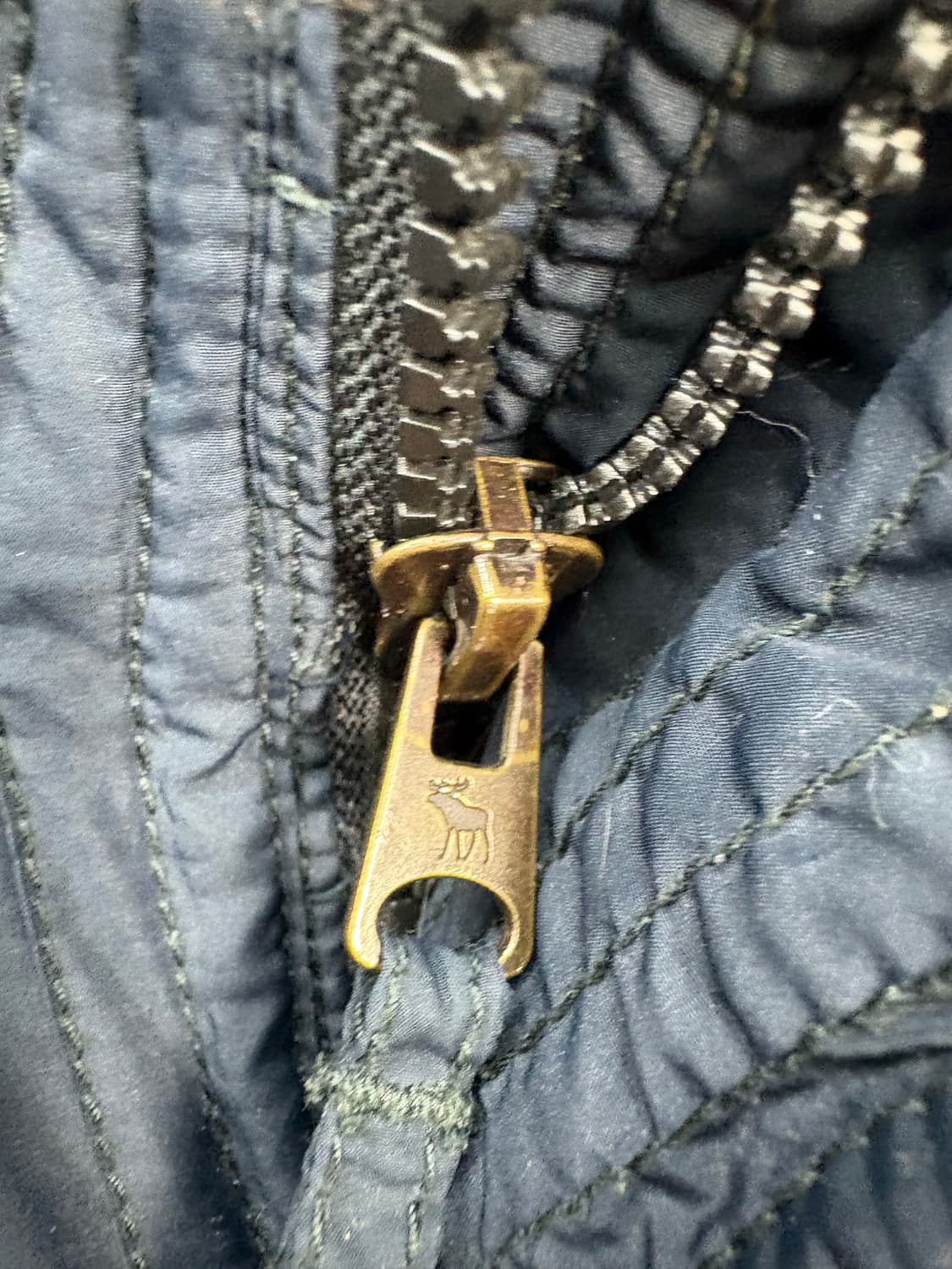 아베크롬비 네이비 덕다운 패딩 A2988 상품이미지5