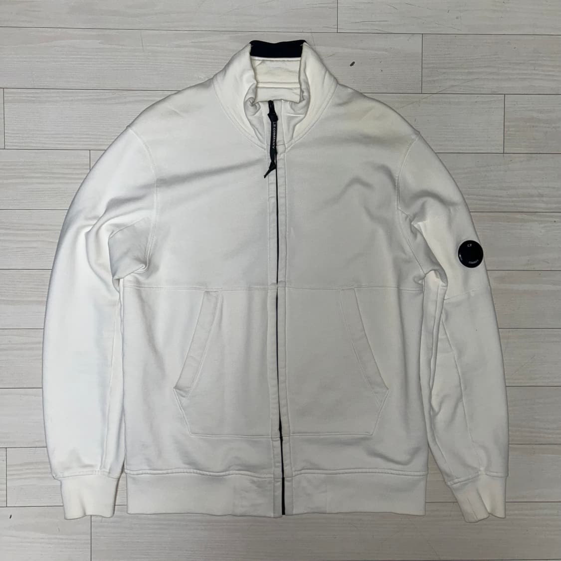 C.P. Company 브러쉬드 코튼 플리스 집업 상품이미지1