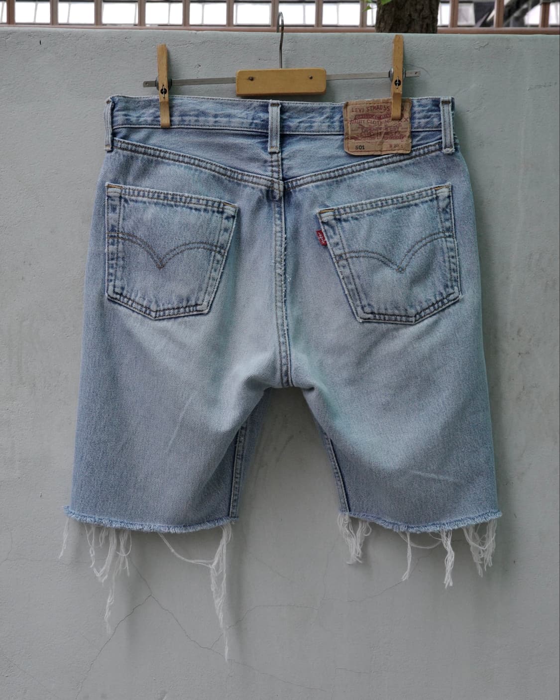 90s Levi’s 501 데님 컷오프 팬츠 상품이미지5