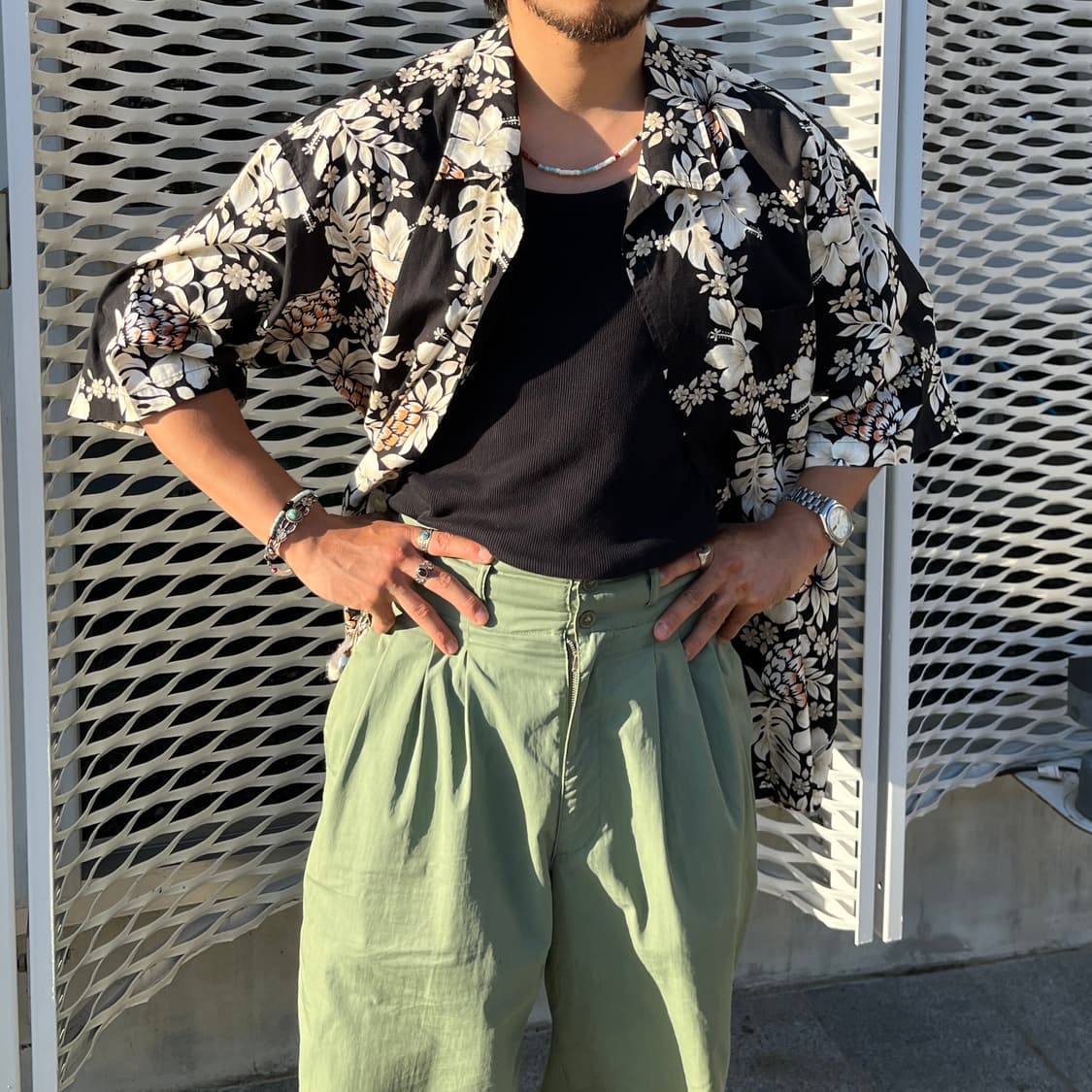 big size hibiscus aloha shirts 상품이미지6