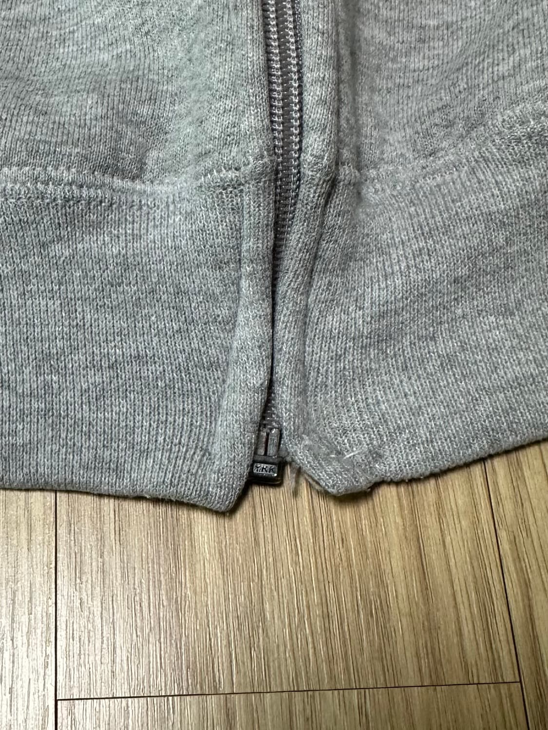 90s 빈티지 러셀 후드집업 그레이 L USA 상품이미지7