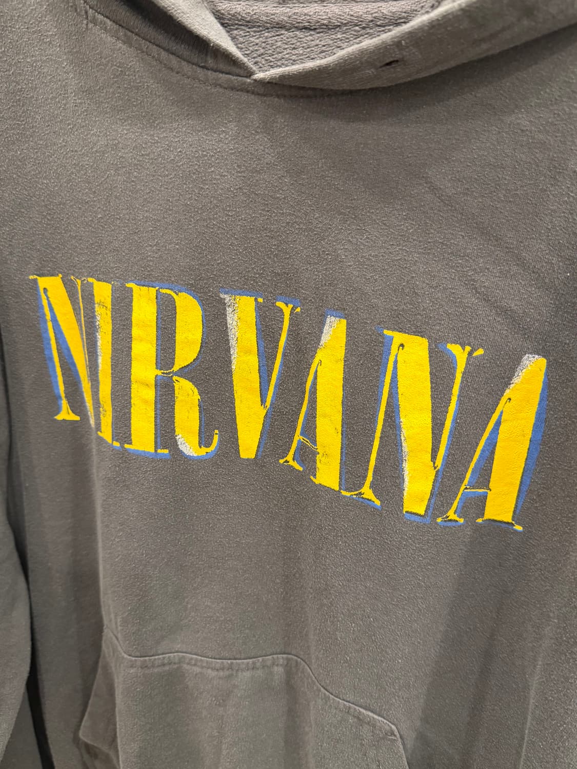 Nirvana 너바나 빈티지 스웻 후드 상품이미지7