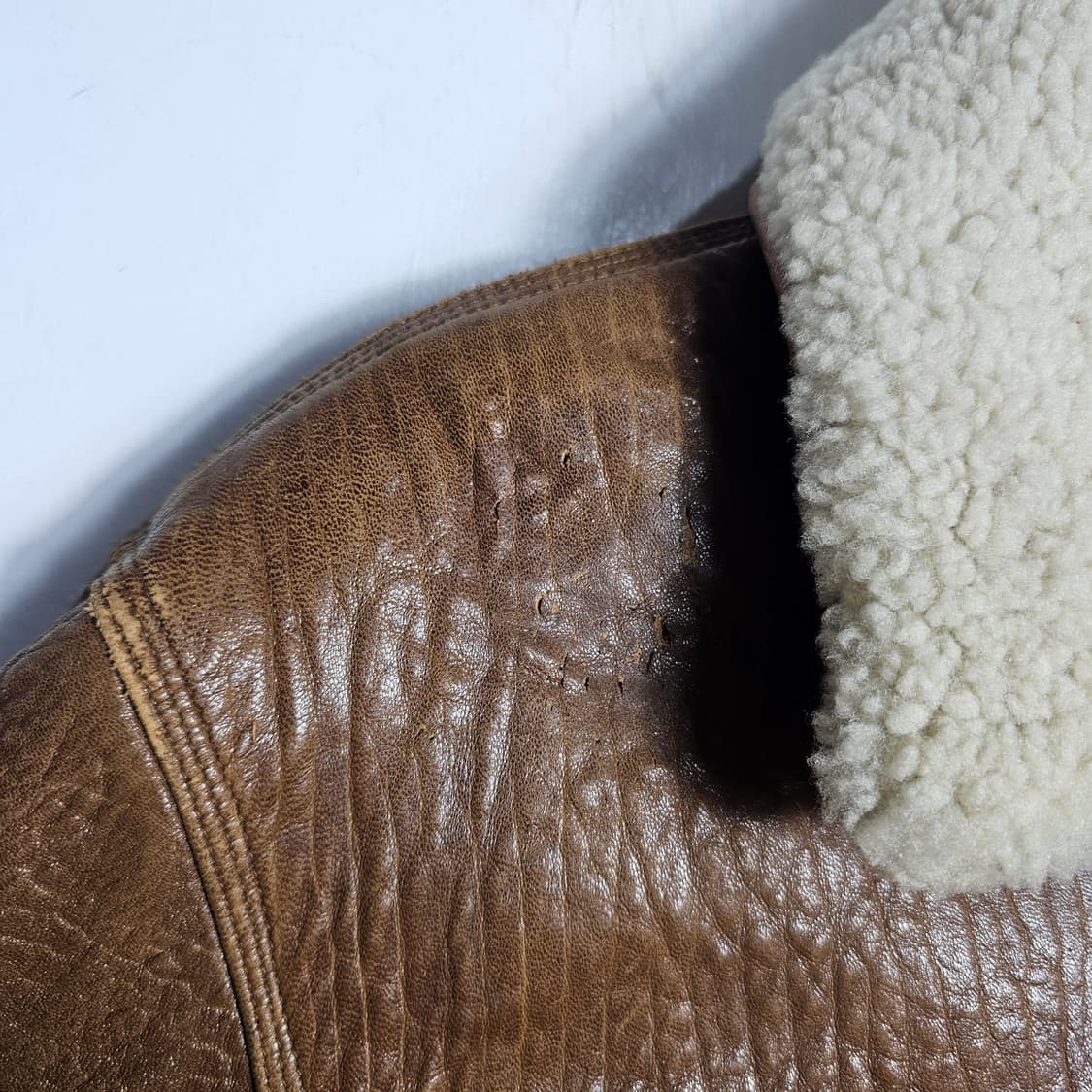 Si 양가죽 자켓 빈티지 상품이미지7