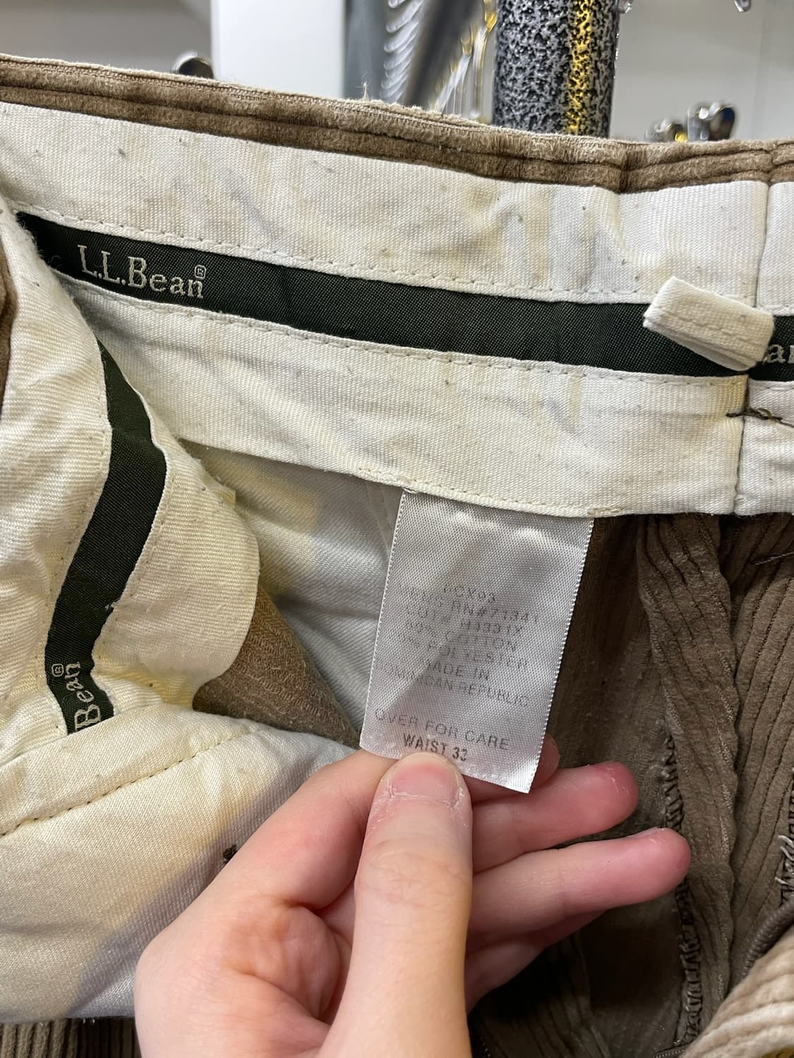 1990s L.L bean 엘엘빈 코듀로이 팬츠 상품이미지8