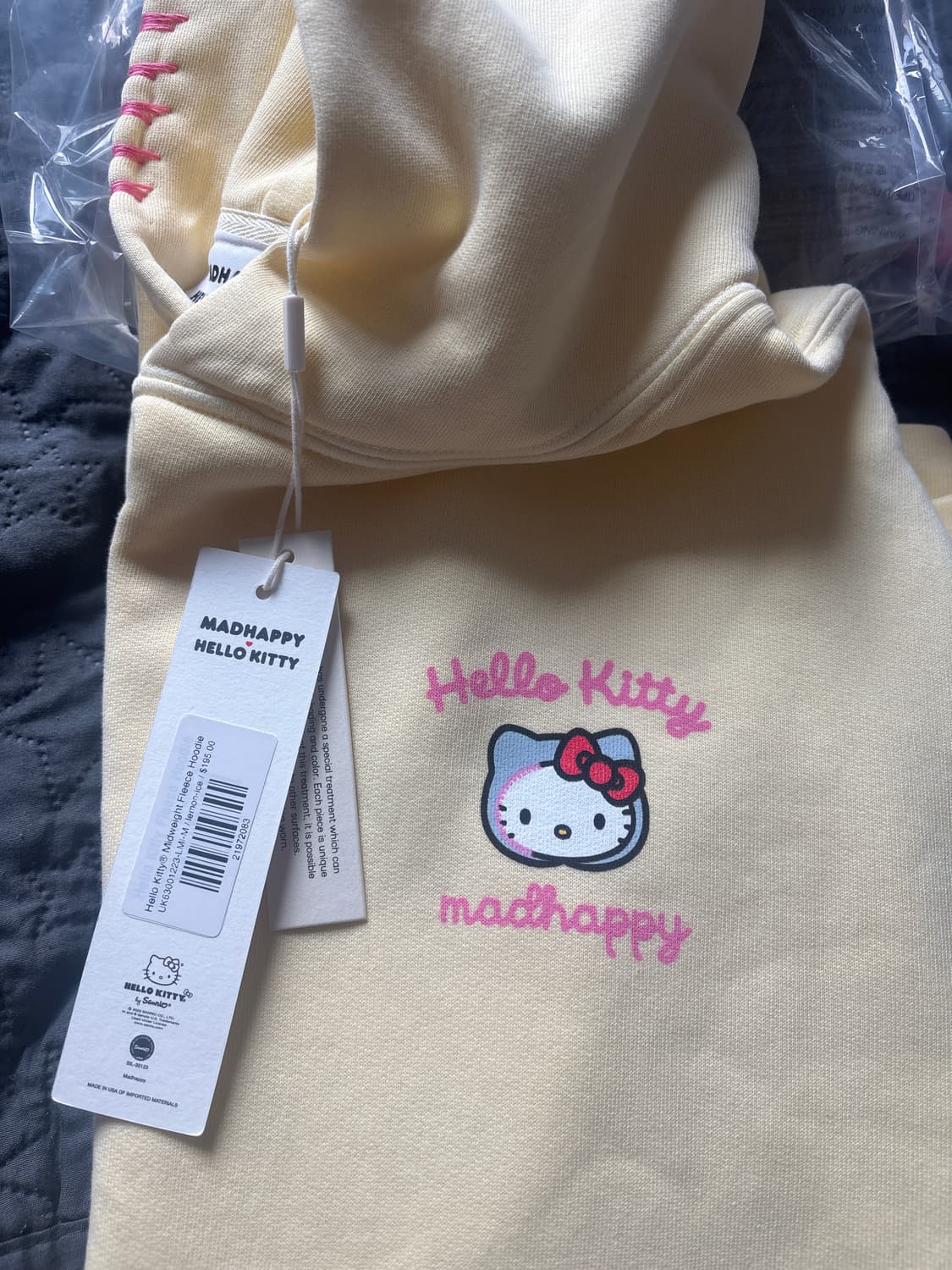 매드해피 제니 후드 헬로키티 M 상품이미지5