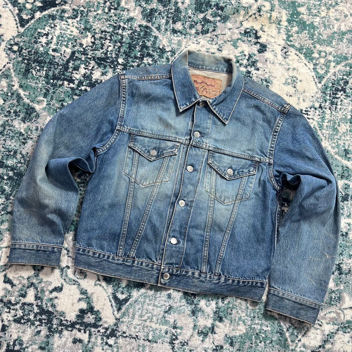 Studio Dartisan type2 스튜디오 다치산 인디고 데님 자켓 상품이미지2