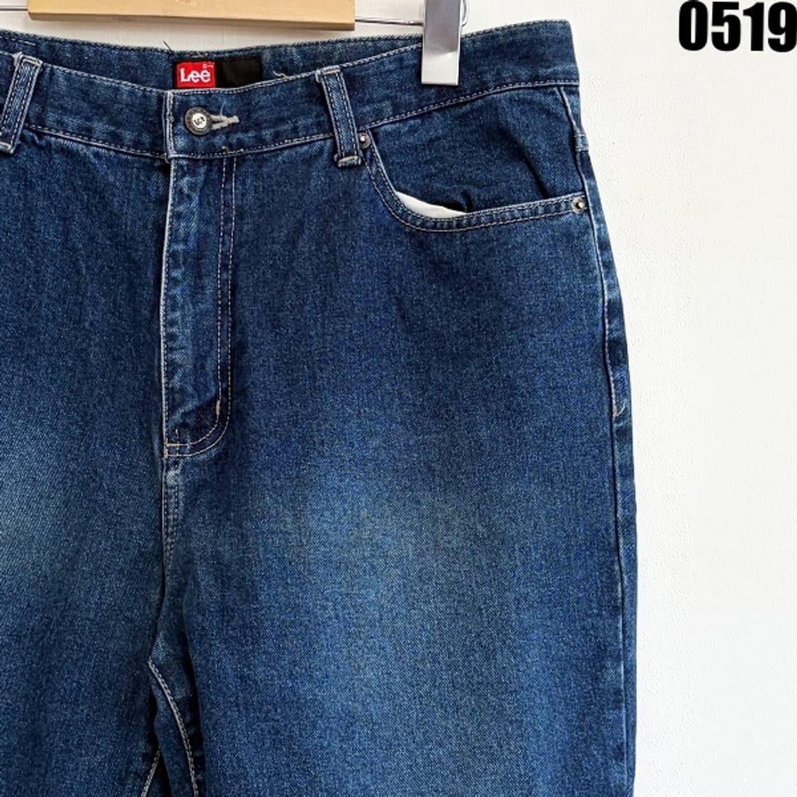 Lee 빈티지 워싱 진청 데님 팬츠 XL 0519 상품이미지2