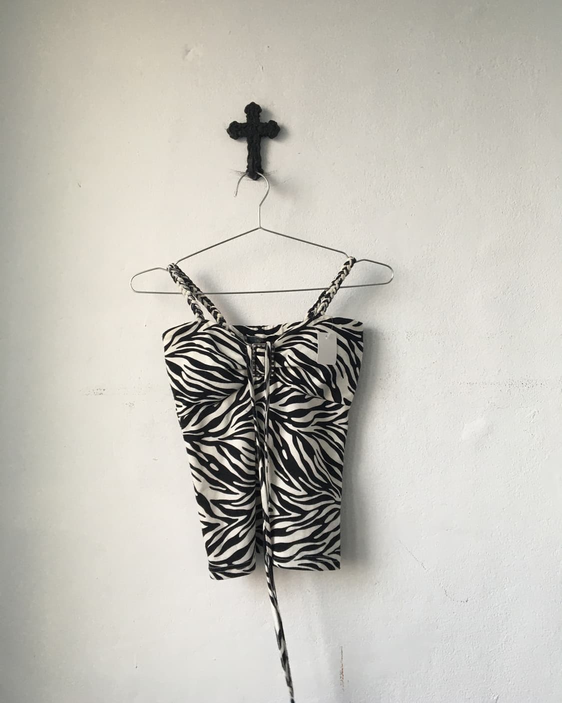 Zebra pattern sleeveless 상품이미지1