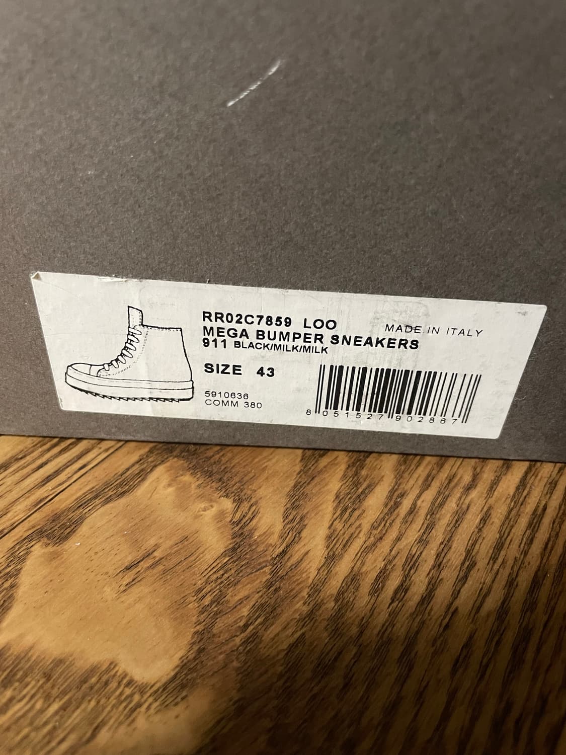 릭오웬스 메가범퍼 레더 43 상품이미지10