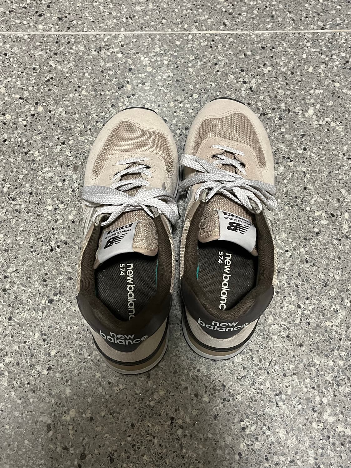 (한정판,새상품급) 뉴발란스x브라운야드 콜라보 574  상품이미지8