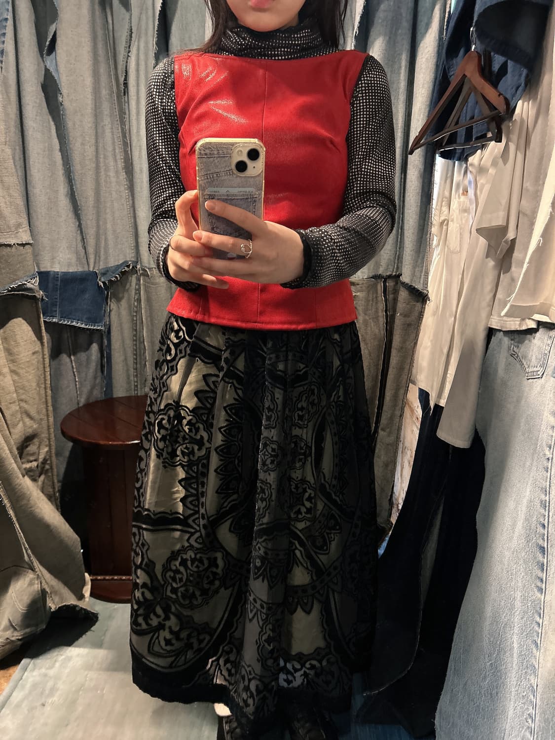 44-55 ) Japanese Vintage Paneled Tank 상품이미지3