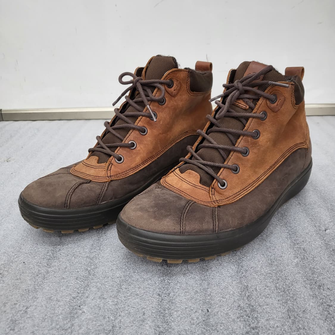 ECCO 털가죽 부츠 브라운 270mm 상품이미지8