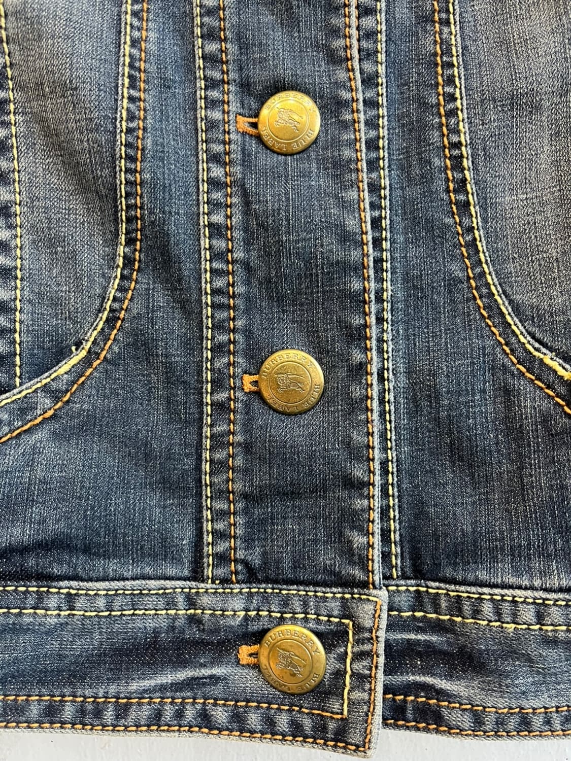 버버리 데님자켓 우먼즈 상품이미지3