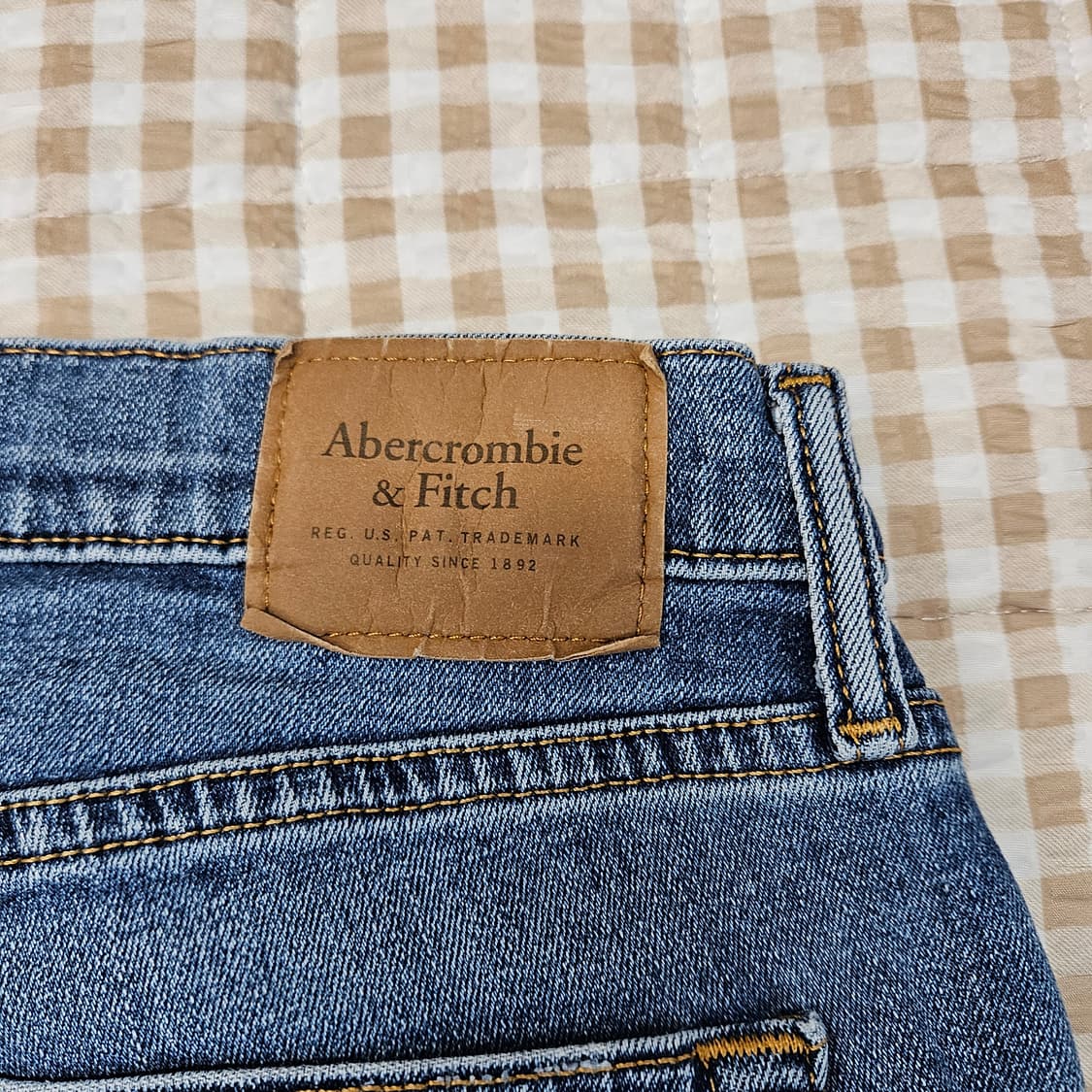 아베크롬비앤피치 슬림핏 스판 청바지 남자32 상품이미지6