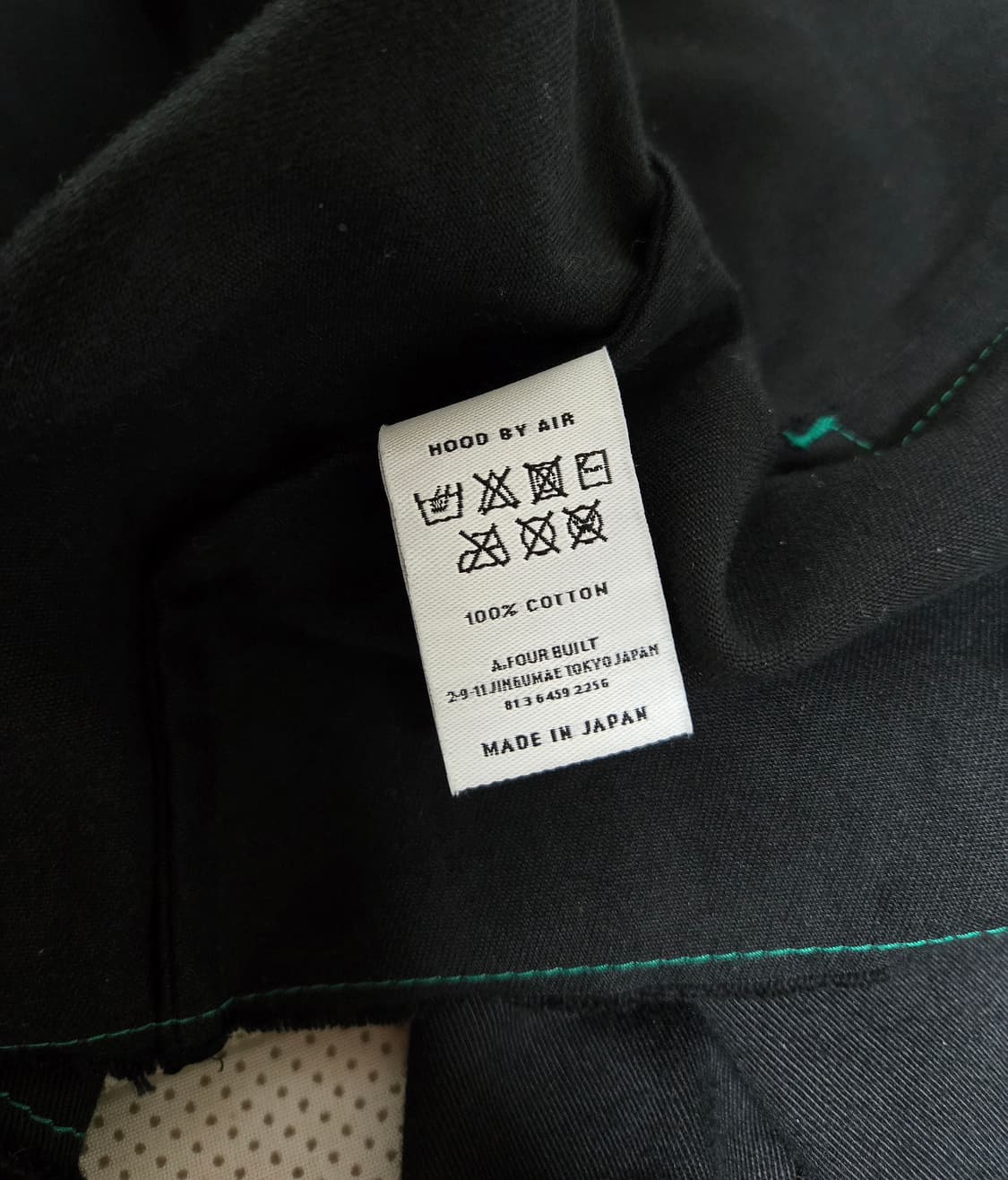 후드 바이 에어 크롭 트러커 자켓 데님 후디 HBA 상품이미지10