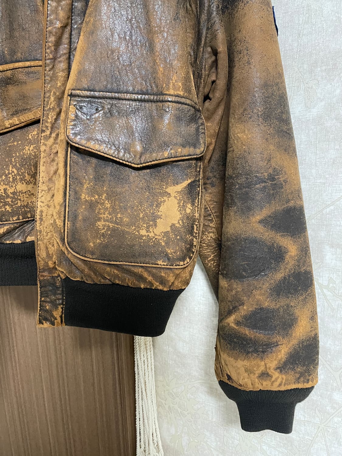 90’s OG 에이징 아비렉스 a-2 자켓 상품이미지7