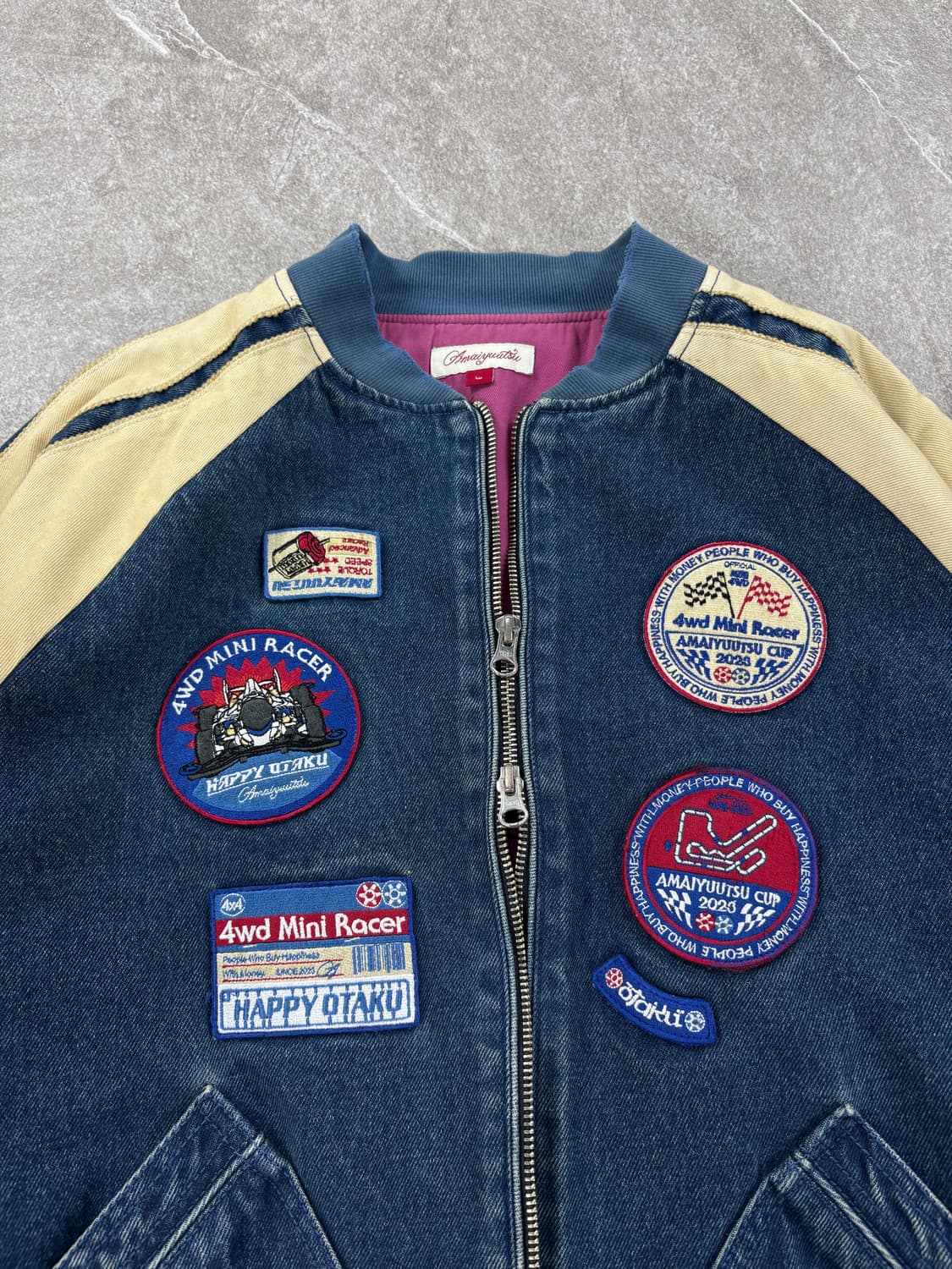 Amaiyuutsu Denim PatchWork Jacket  상품이미지2