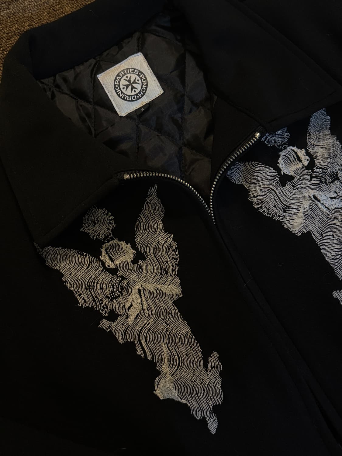 펀치 드렁크 파티즈 모나드 포밍자켓 블랙 size1 상품이미지2