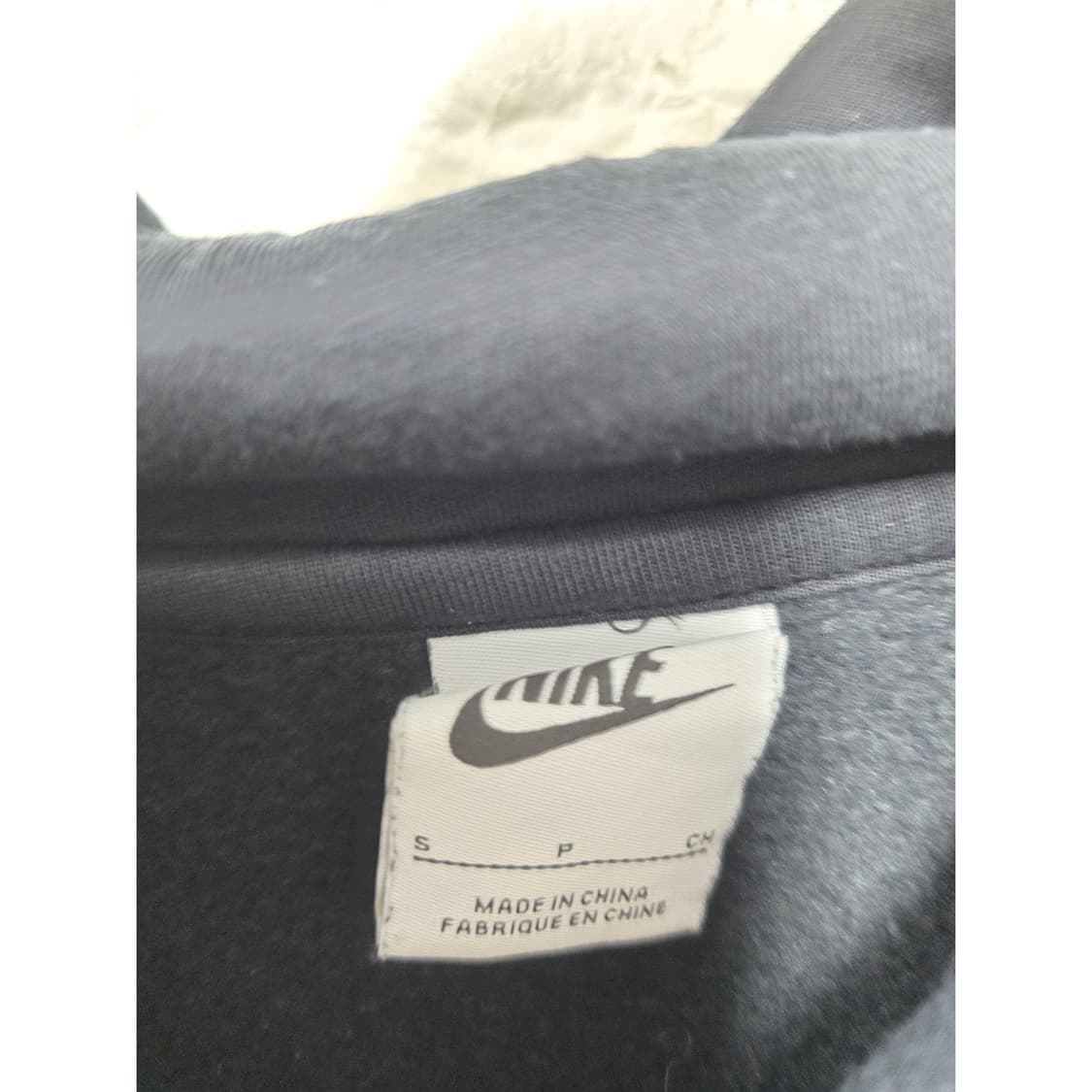 택포// 나이키 블랙 스우시 크롭 후드티 S 상품이미지2