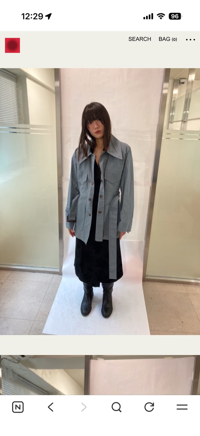 싹 트렌치코트 상품이미지3