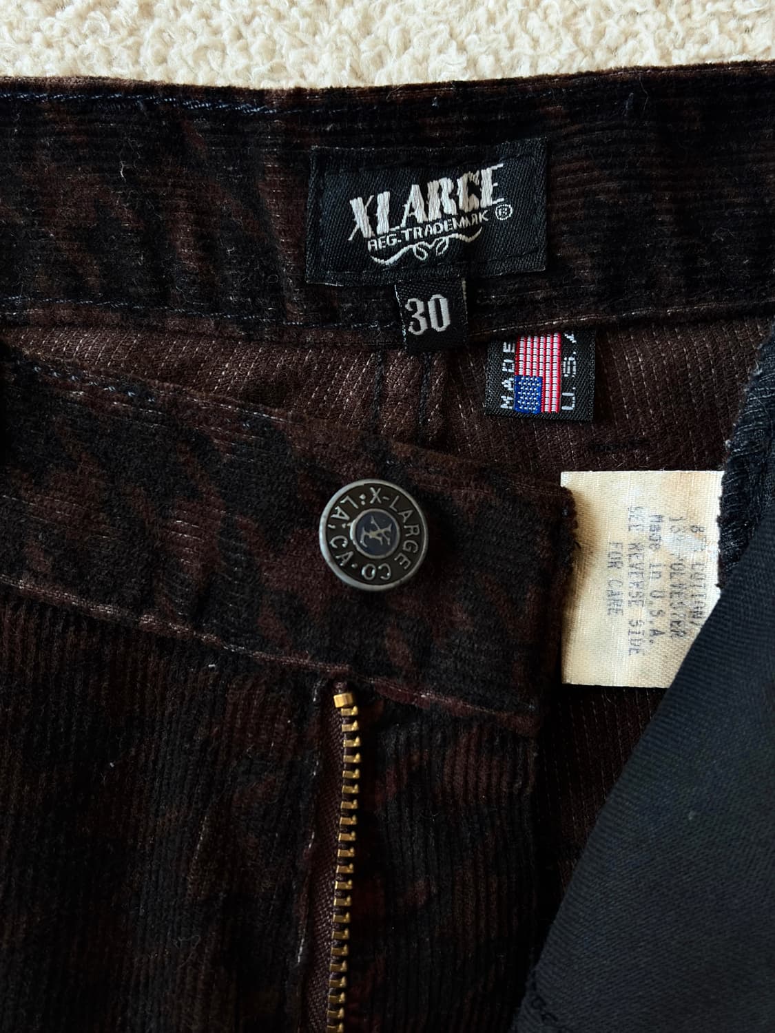 X-LARGE Made in U.S.A 하운즈투스 코듀로이 팬츠 상품이미지5