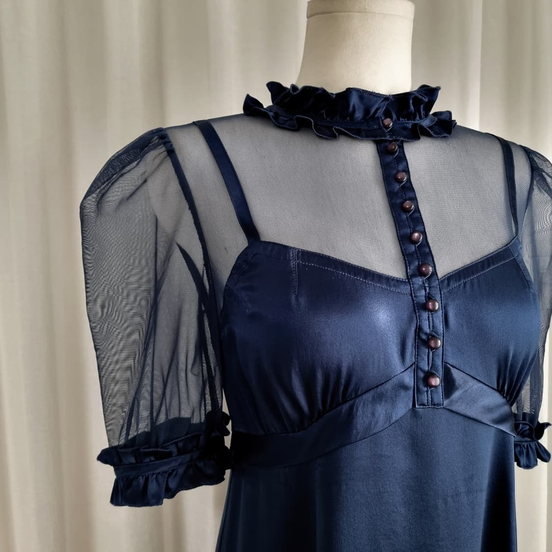 마크제이콥스 미니드레스 원피스 실크100% (55/표기4) 상태최상 상품이미지5