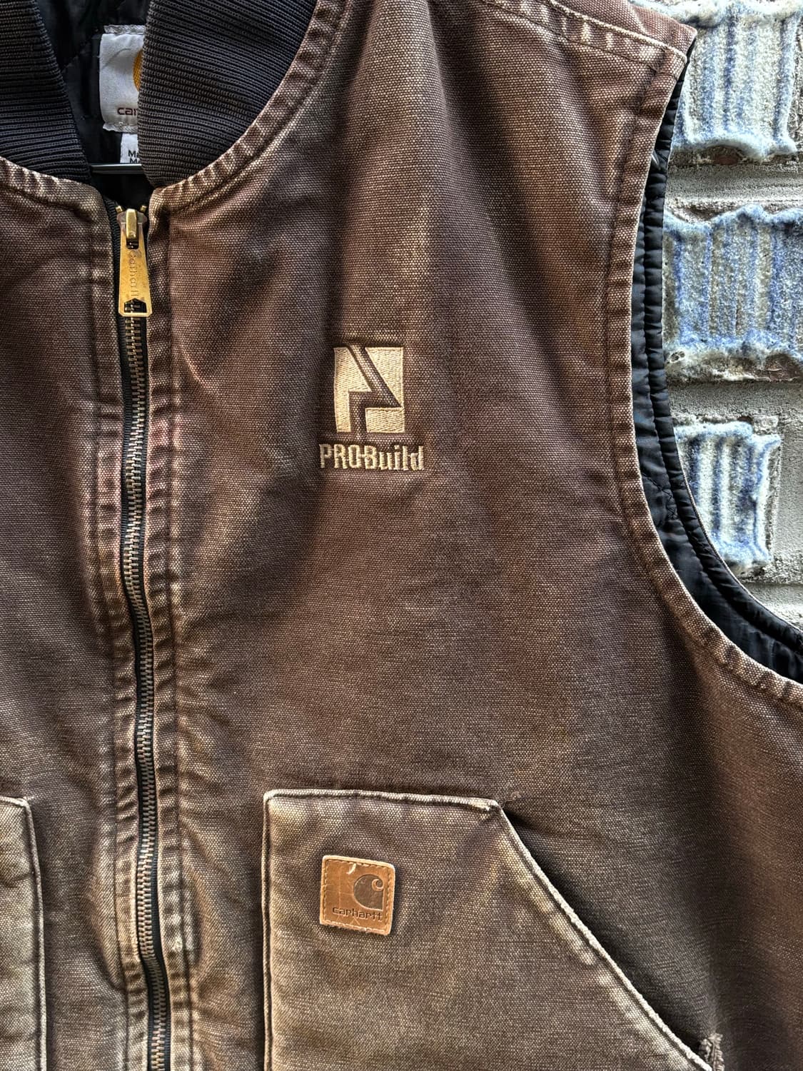 칼하트 v02 샌드스톤 덕 베스트 상품이미지3