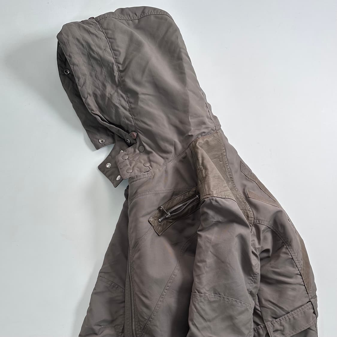 디젤 벨티드 후드 야상 파카  상품이미지3