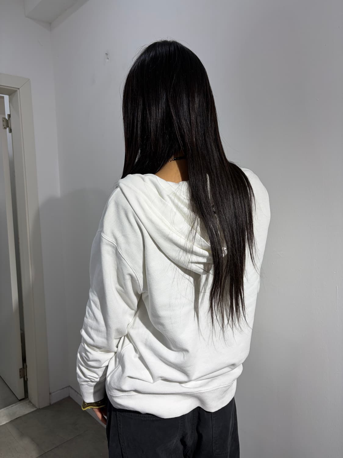 폴로 빅포니 화이트 후드집업 상품이미지2