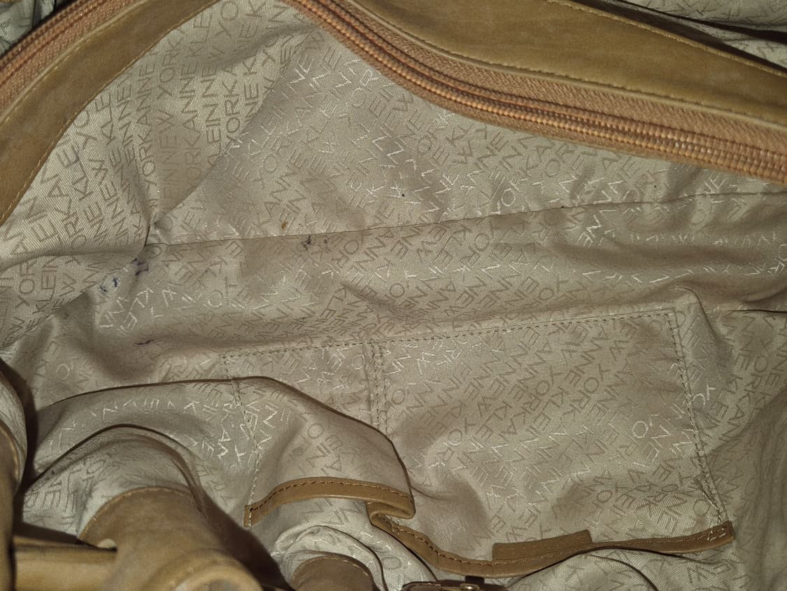 ANNE KLEIN caramel leather Hobo Bag 상품이미지4
