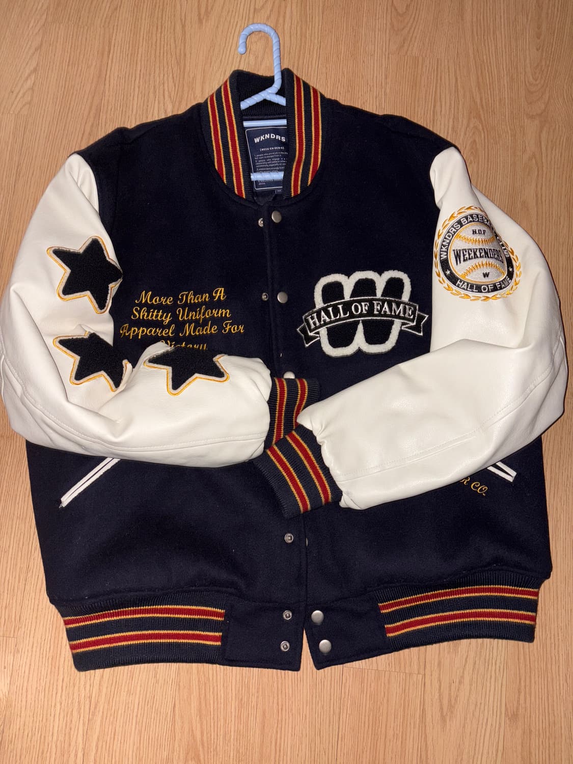 위캔더스 H.O.F 바시티자켓 상품이미지1