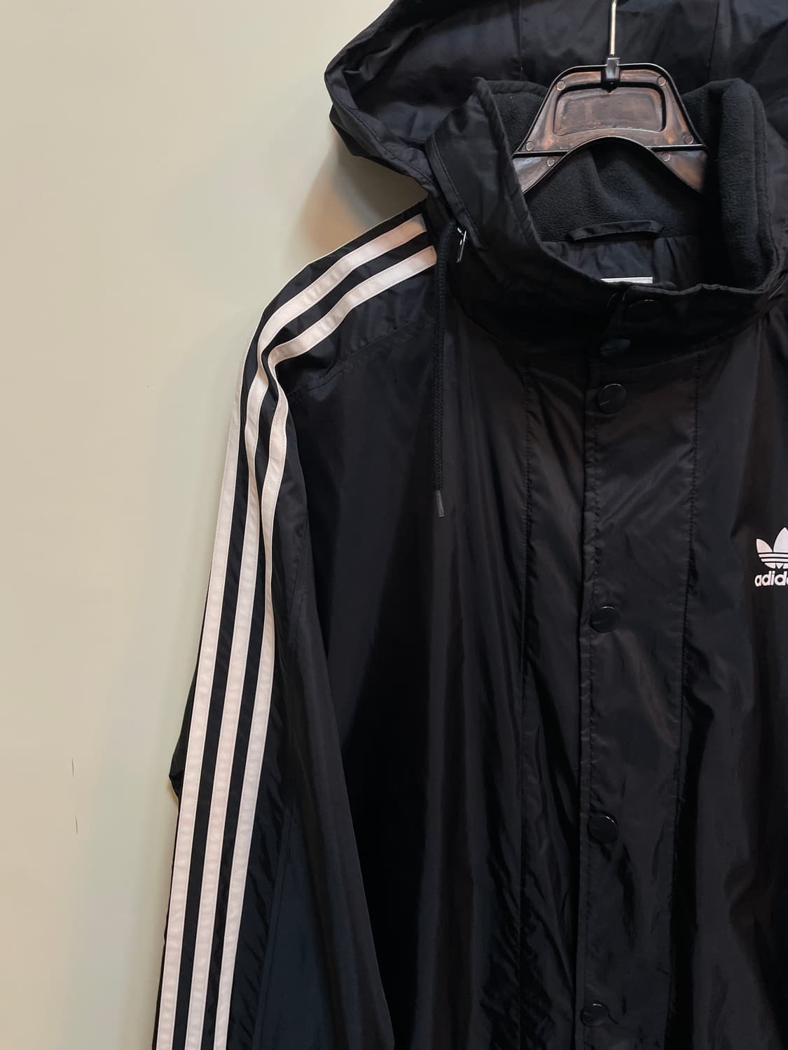 아디다스 롱 윈드브레이커 자켓 상품이미지4