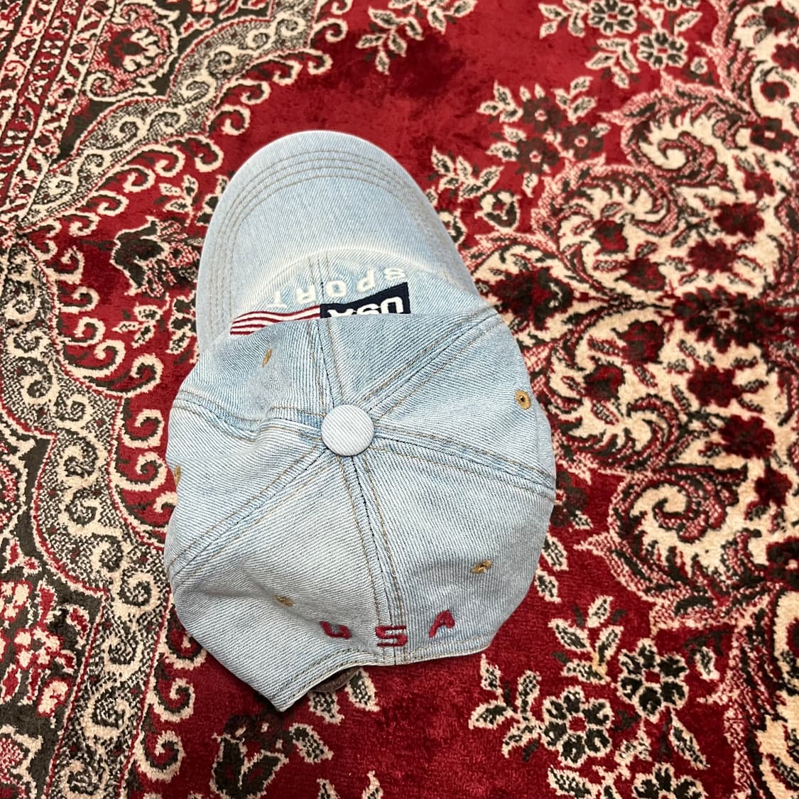 vintage cap 빈티지 usa 데님 볼캡  상품이미지5