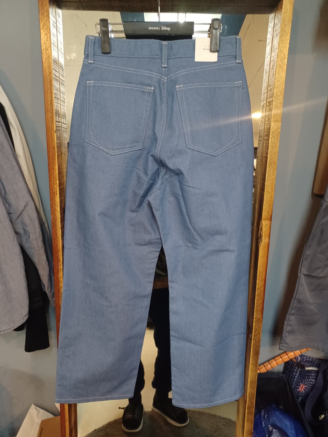 Redear 서울 원턱 와이드 데님 팬츠 s 상품이미지2